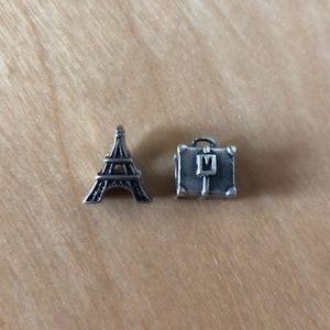 Sterling silver vintage charms